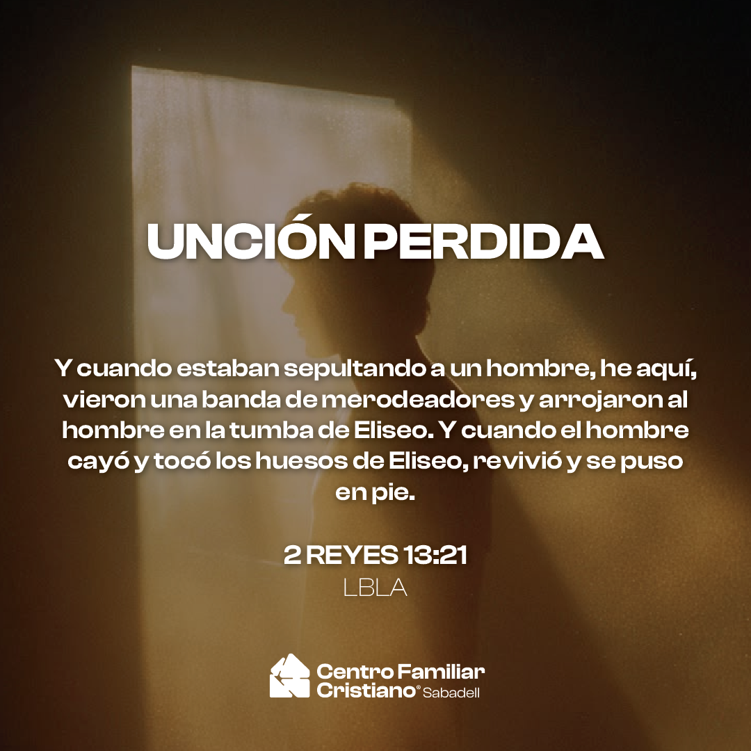 UNCIÓN PERDIDA